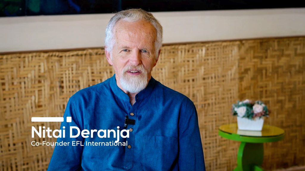 Nitai Deranja, co-founder of Education for Life International
